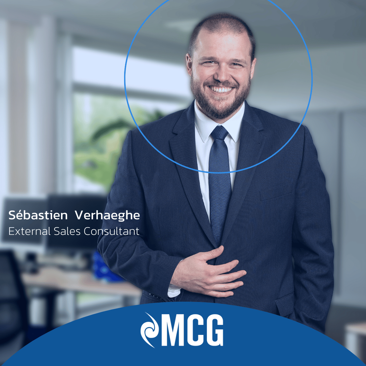 Sebastien Verhaeghe, External Sales Consultant chez MCG