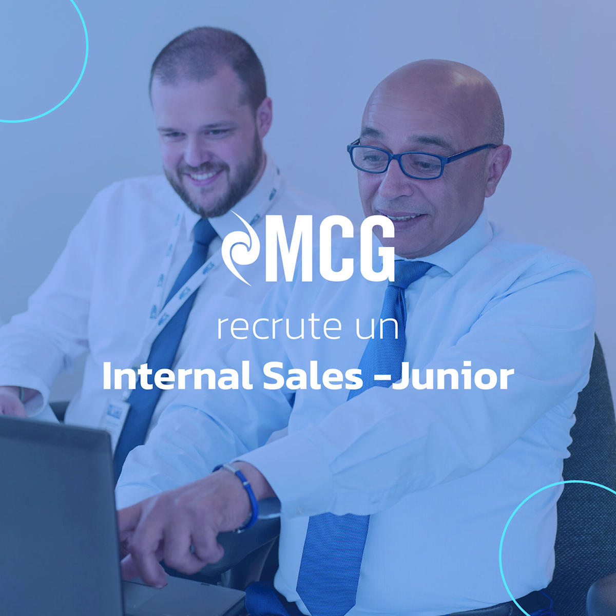 MCG recrute : Internal Sales Junior wanted !