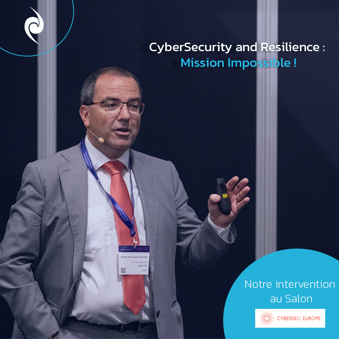 Gregorio Matias au salon CyberSec Europe 2022 !